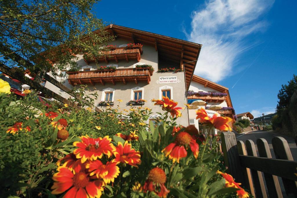 Oberwirt Weisses Kreuz Hotel Collepietra  Buitenkant foto